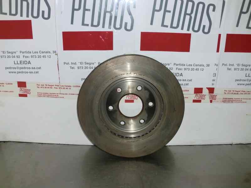 Recambio de disco freno delantero para nissan navara pick-up (d40m) 2.5 dci diesel cat referencia OEM IAM   97498