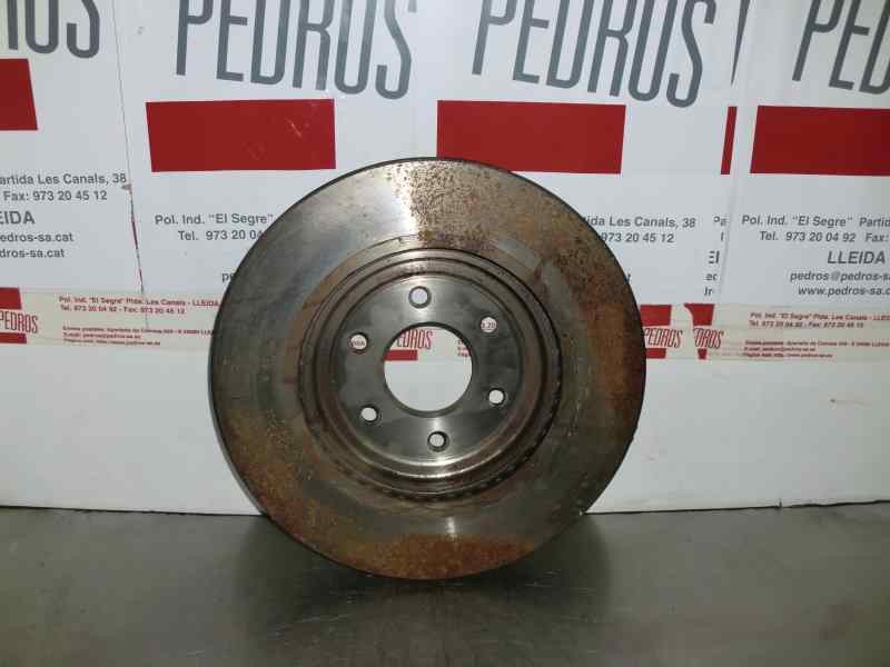 Recambio de disco freno delantero para nissan navara pick-up (d40m) 2.5 dci diesel cat referencia OEM IAM   97498