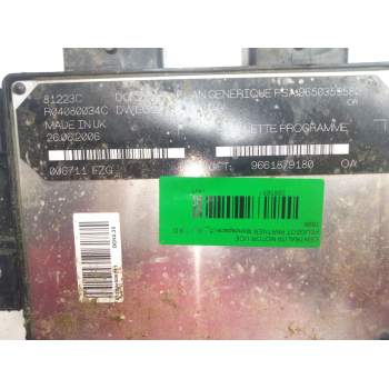 Recambio de centralita motor uce para peugeot partner monospace (5_, g_) 1.9 d referencia OEM IAM 9650359580  