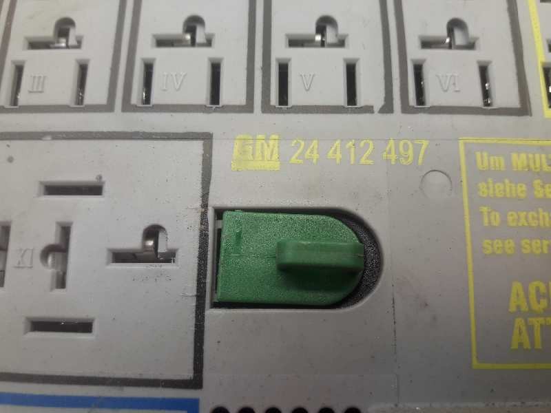 Recambio de centralita bsi para opel zafira a blue line referencia OEM IAM 24431677 24412497 15344887