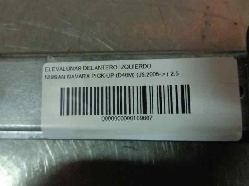Recambio de elevalunas delantero izquierdo para nissan navara pick-up (d40m) 2.5 dci diesel cat referencia OEM IAM   97532