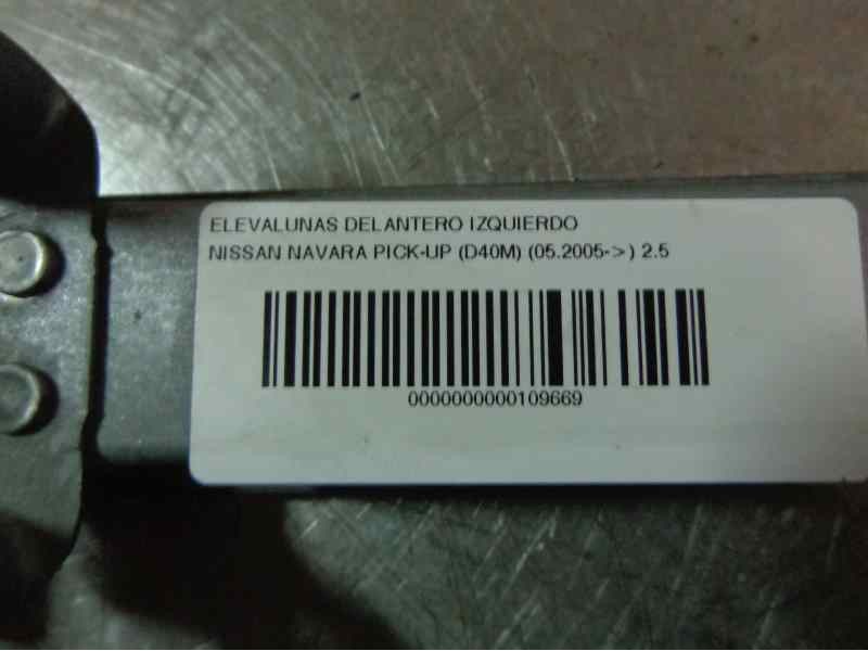 Recambio de elevalunas delantero izquierdo para nissan navara pick-up (d40m) 2.5 dci diesel cat referencia OEM IAM   97532