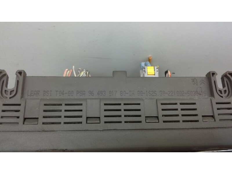 Recambio de centralita bsi para citroen c5 berlina 2.2 hdi exclusive automático referencia OEM IAM 9649301780  