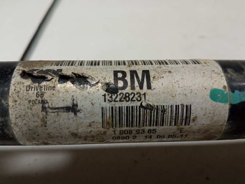 Recambio de transmision trasera izquierda para opel insignia berlina sport 4x4 referencia OEM IAM 13228231  