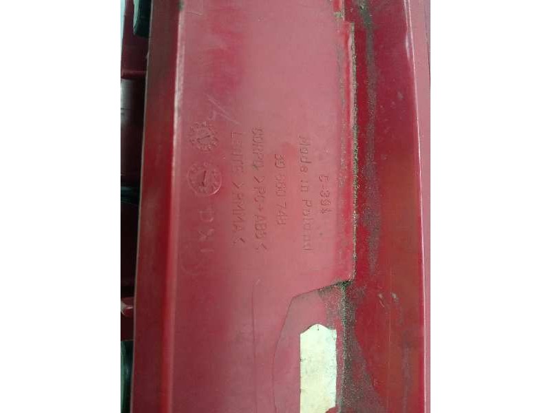 Recambio de piloto trasero derecho para fiat seicento (187) 1.1 referencia OEM IAM 39660748D  97887