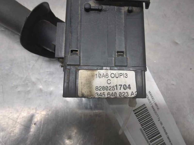 Recambio de mando limpia para renault mascott fg 160. 35/55/65 cabina individual referencia OEM IAM   