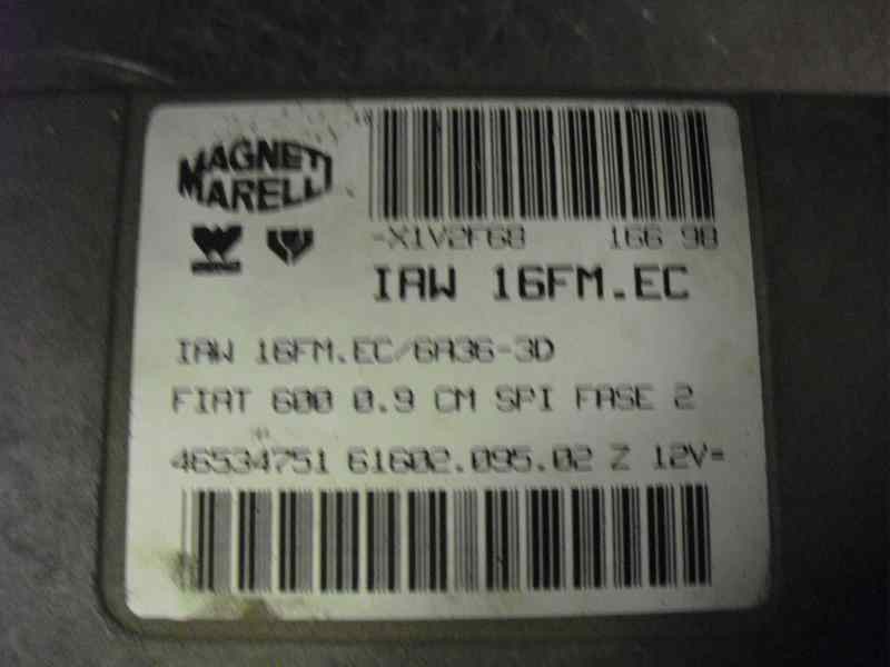 Recambio de centralita motor uce para fiat seicento (187) 1.1 referencia OEM IAM IAW16FMEC 144 97891