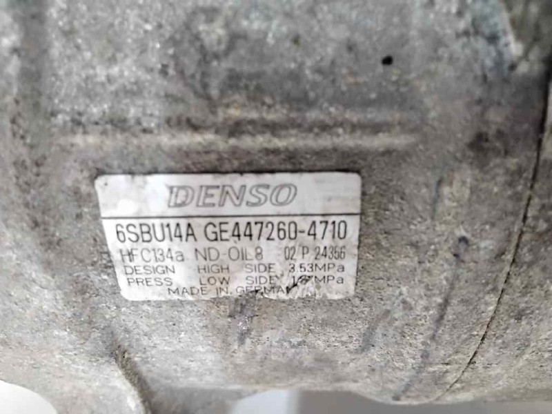 Recambio de compresor aire acondicionado para bmw serie 3 touring (e91) 318d referencia OEM IAM 4472604710 6452922369403 