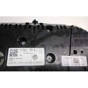 Recambio de cuadro instrumentos para volkswagen golf vii sportsvan advance bluemotion tech referencia OEM IAM A2C94818500  