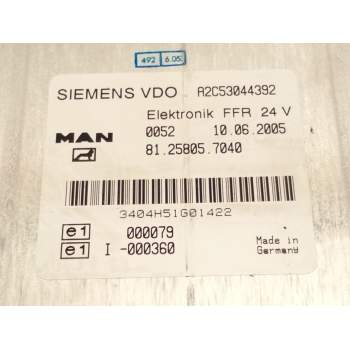 Recambio de modulo electronico para man tgl 12.210 tgl 12.210 4x2bb referencia OEM IAM 81258057040  