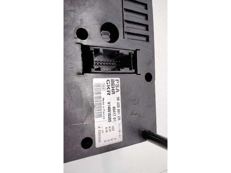 Recambio de mando climatizador para peugeot 307 (s1) xs referencia OEM IAM 96430991 8541701 9140010385