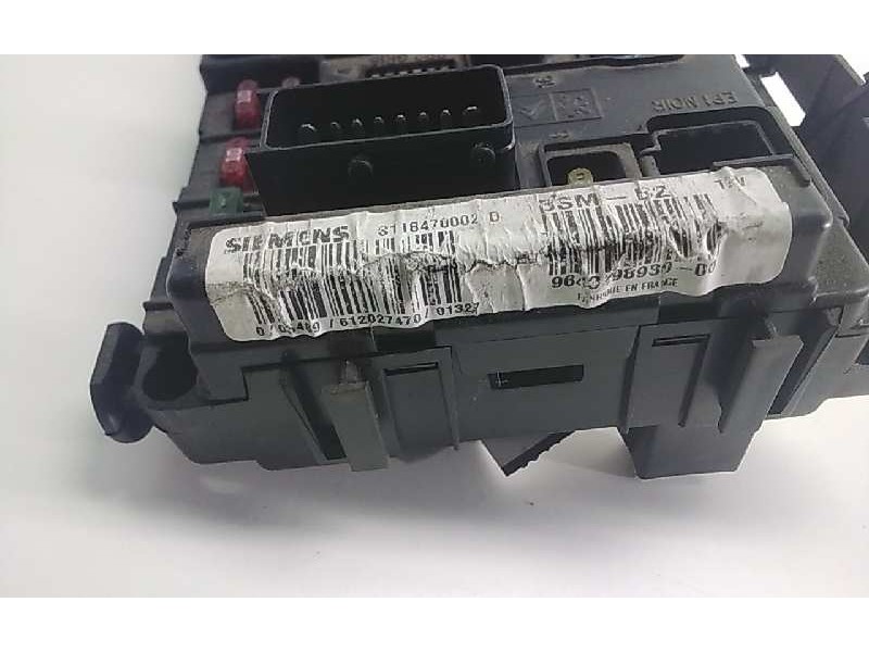Recambio de centralita bsm para peugeot 206 berlina xn referencia OEM IAM 964049898000  