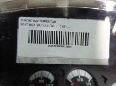 Recambio de cuadro instrumentos para seat ibiza (6l1) 1.9 tdi referencia OEM IAM   98435 2