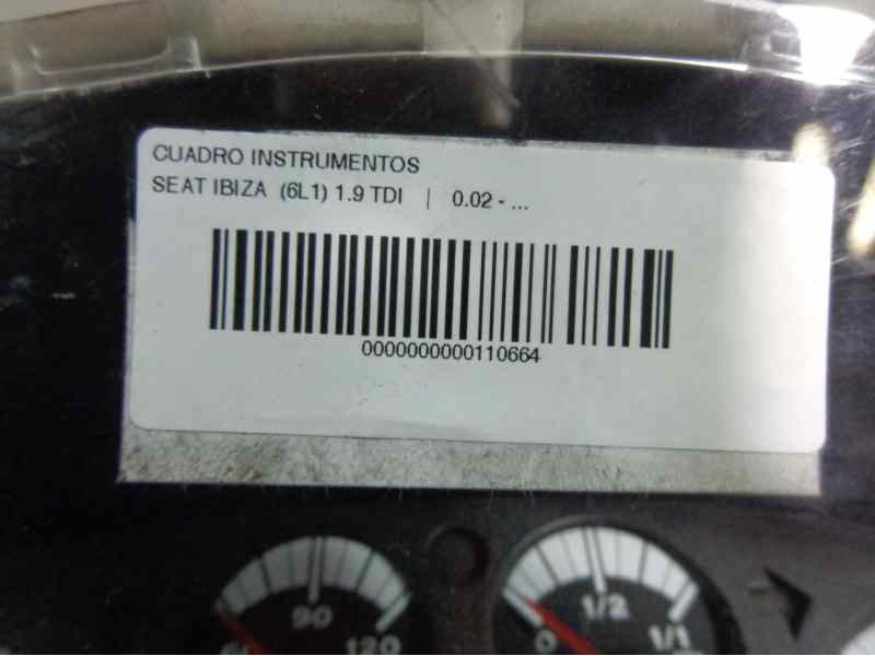 Recambio de cuadro instrumentos para seat ibiza (6l1) 1.9 tdi referencia OEM IAM   98435