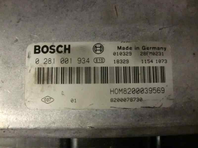 Recambio de centralita motor uce para renault megane i fase 2 classic (la..) 1.9 dci diesel cat referencia OEM IAM 0281001934 25