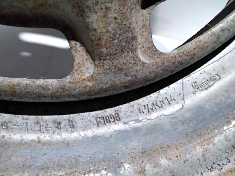 Recambio de llanta hierro para sava j-4 1.0 referencia OEM IAM 144TORNILLOS  