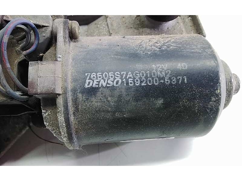 Recambio de motor limpia delantero para honda stream (rn1/3) 2.0i es referencia OEM IAM 76505S7AG010M2  