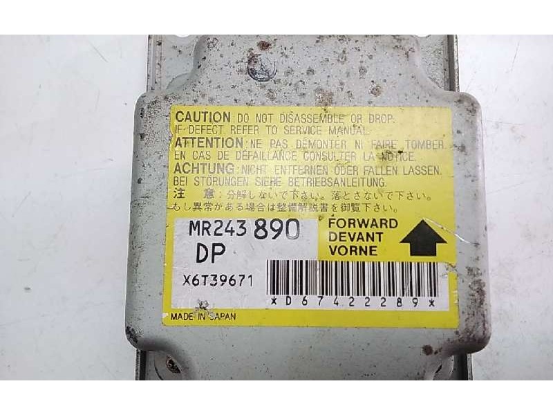 Recambio de kit airbag para mitsubishi eclipse (d20) 2.0 16v cat referencia OEM IAM MR243890 MR760228 BNAH6M1DBUQ