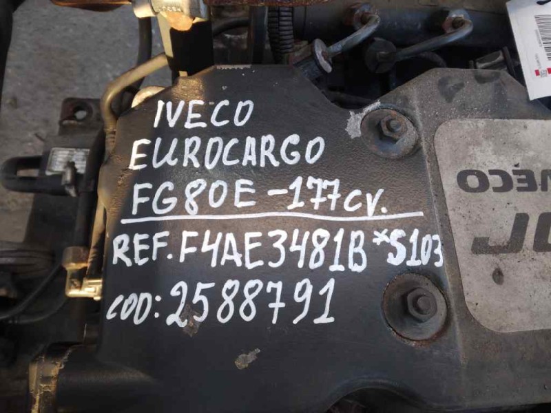 Recambio de motor completo para iveco eurocargo fg 80 e tráfico urbano referencia OEM IAM F4AE3481B  