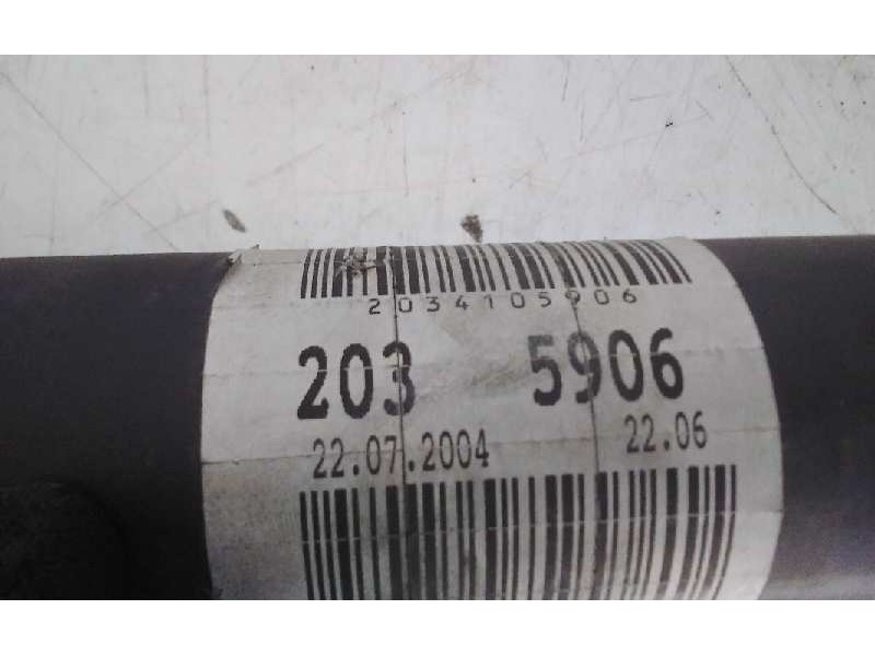 Recambio de transmision central para mercedes clase c (w203) sportcoupe c 200 cdi (la) (203.707) referencia OEM IAM 235906  