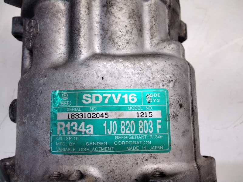 Recambio de compresor aire acondicionado para seat ibiza (6k1) select referencia OEM IAM 1J0820803F  