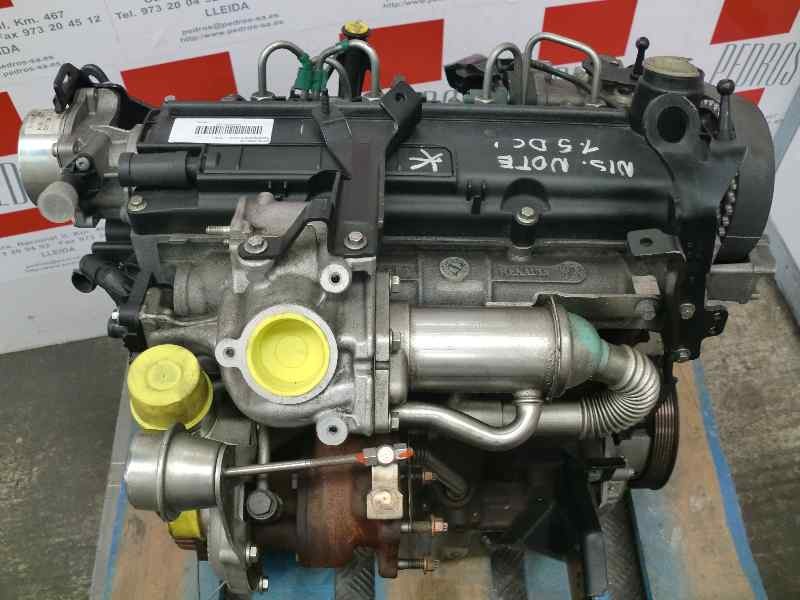 Recambio de motor completo para nissan note (e11e) 1.5 dci turbodiesel cat referencia OEM IAM K9K276  99436