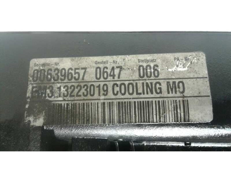 Recambio de electroventilador para opel insignia berlina sport 4x4 referencia OEM IAM 22915386  