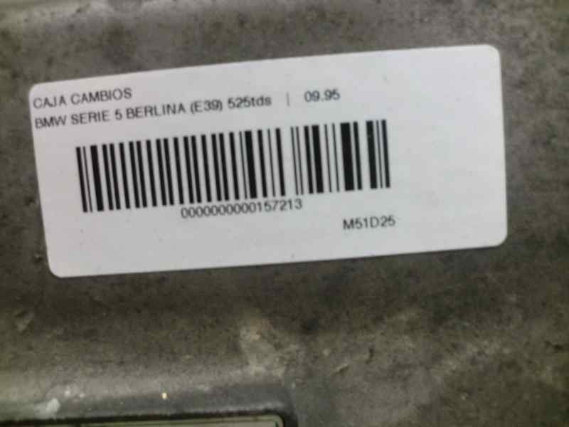 Recambio de caja cambios para bmw serie 5 berlina (e39) 2.5 24v turbodiesel cat referencia OEM IAM 5HP18 AUTOMATICIO 99578