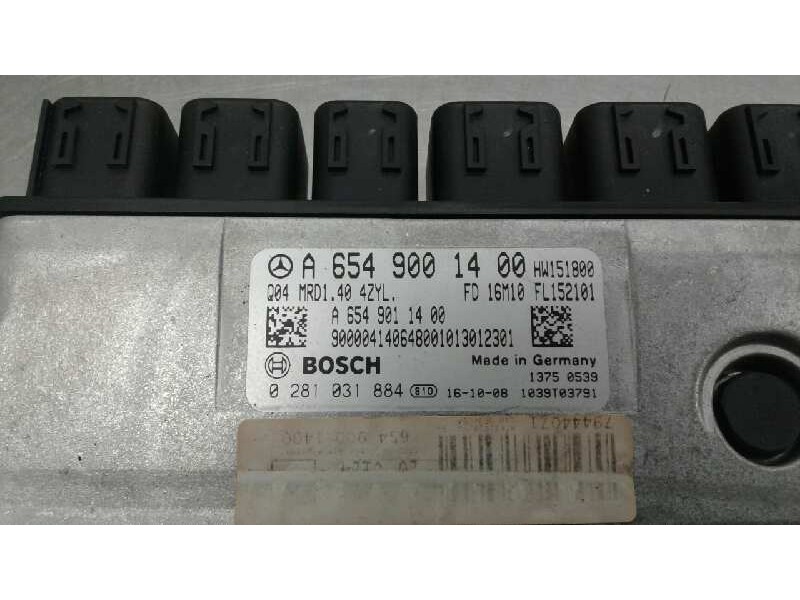 Recambio de centralita motor uce para mercedes clase e lim. (w213) e 220 d (213.004) referencia OEM IAM 0281031884 A6549001400 