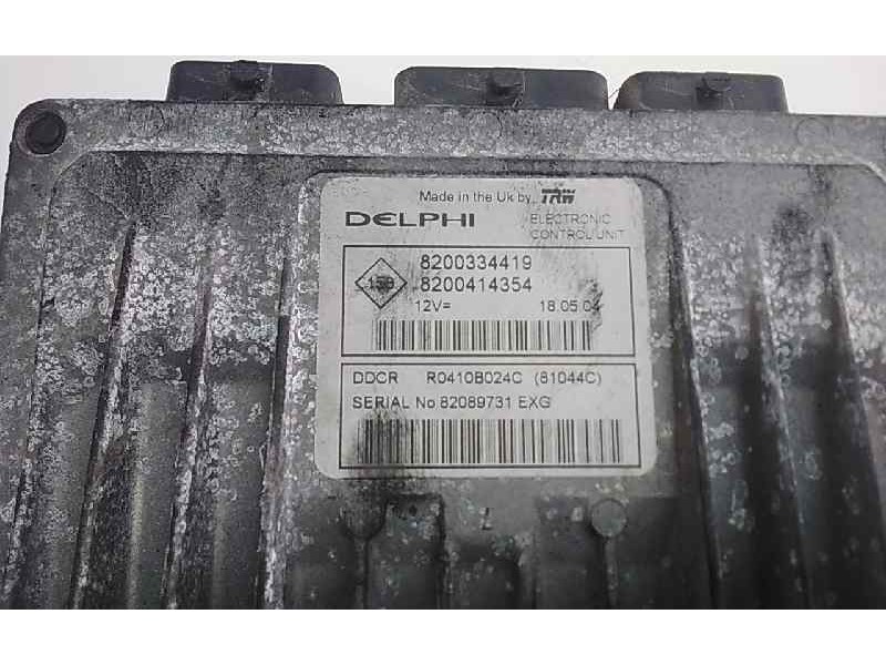 Recambio de centralita motor uce para renault megane ii berlina 5p authentique referencia OEM IAM 8200334419  
