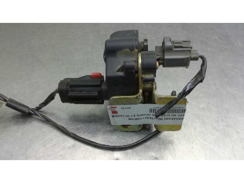 Recambio de cerradura maletero / porton para jeep gr.cherokee (wj/wg) 3.1 td laredo referencia OEM IAM   