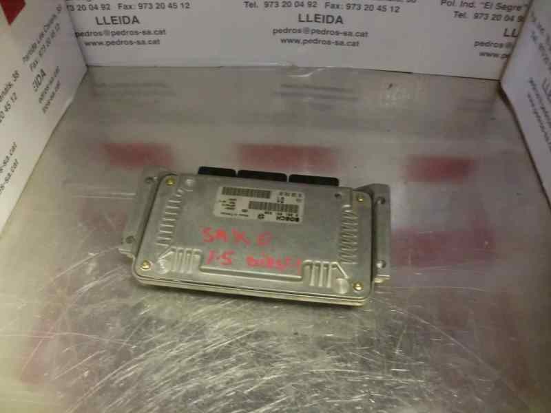 Recambio de centralita motor uce para citroen saxo 1.5 diesel referencia OEM IAM 0281001839 325 99779