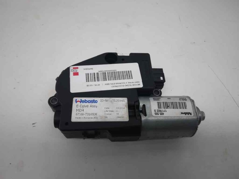 Recambio de motor techo electrico para bmw serie 3 gran turismo (f34) 320d referencia OEM IAM   