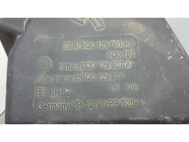 Recambio de filtro aire para seat ibiza sc (6j1) reference referencia OEM IAM 6Q0129601  