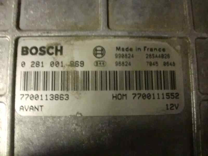 Recambio de centralita motor uce para renault megane i coach/coupe (da0) 1.9 dti diesel cat referencia OEM IAM 028101869 298 