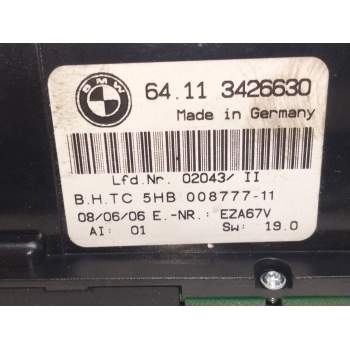 Recambio de mando calefaccion aire acondicionado para bmw x3 (e83) 2.0 d referencia OEM IAM 3426630  
