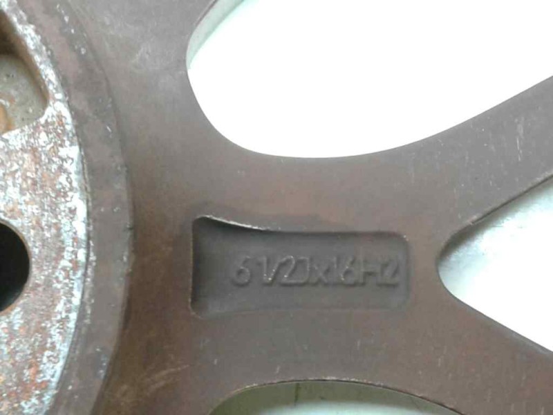 Recambio de llanta aluminio para volkswagen golf iv berlina (1j1) highline 4motion referencia OEM IAM 16-5-TORNILLOS ET42 