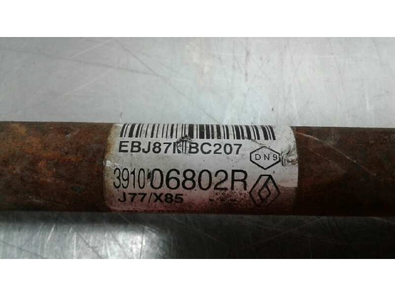 Recambio de transmision delantera derecha para renault grand modus 1.5 dci diesel fap referencia OEM IAM 391006802R  