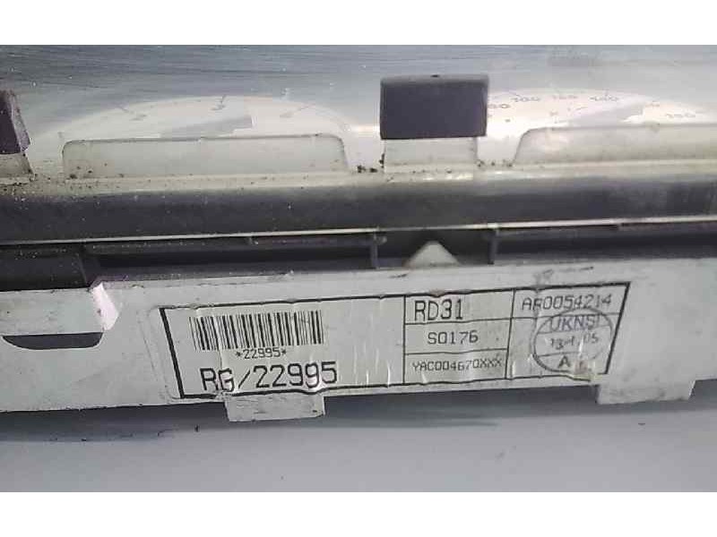 Recambio de cuadro instrumentos para mg rover serie 25 (rf) referencia OEM IAM AR0054214  