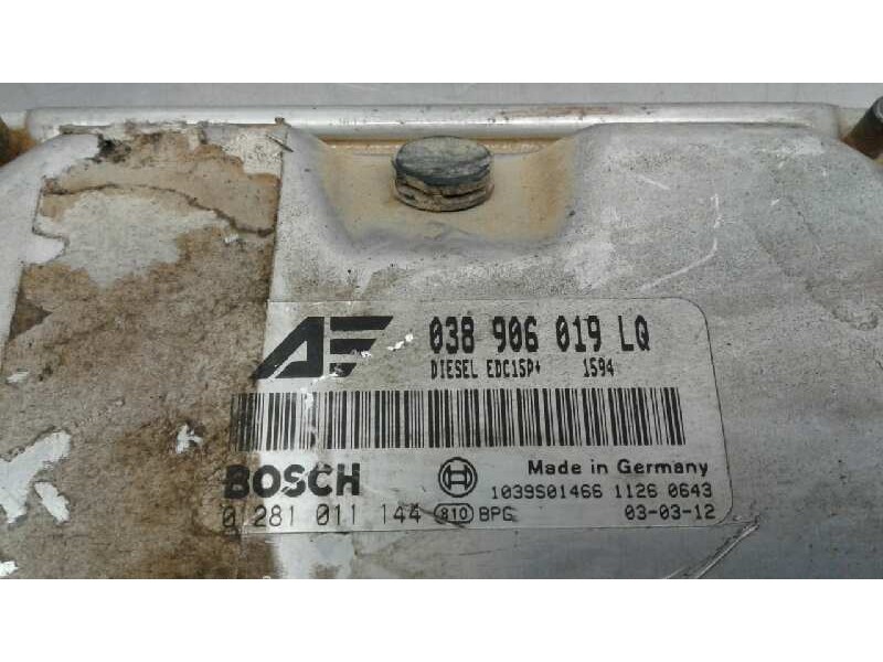 Recambio de centralita motor uce para seat alhambra (7v9) stella referencia OEM IAM 0281011144 038906019LQ 