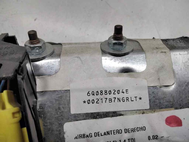Recambio de airbag delantero derecho para seat ibiza (6l1) 1.4 tdi referencia OEM IAM 6Q088204E  