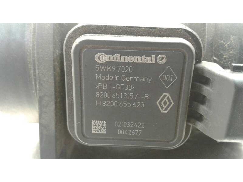 Recambio de caudalimetro para nissan qashqai (j10) tekna sport referencia OEM IAM 5WK97020 8200651315 H8200655623
