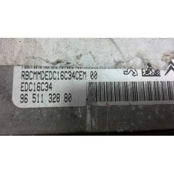 Recambio de centralita motor uce para citroën c4 coupe vtr plus referencia OEM IAM 9651132880 EDC16C34 
