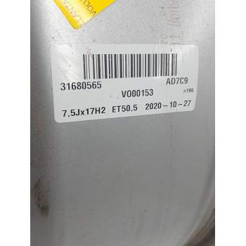 Recambio de llanta aluminio para volvo xc40 (536) t2 referencia OEM IAM 31680565  