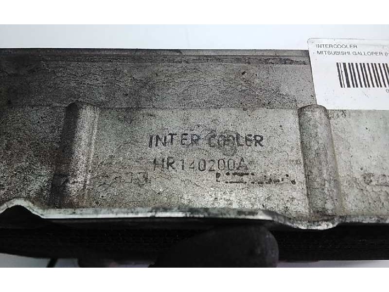 Recambio de intercooler para mitsubishi galloper (hyundai) 2.5 turbodiesel referencia OEM IAM HR140200A  