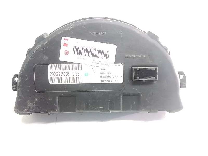 Recambio de cuadro instrumentos para citroen c3 1.4 hdi sx plus referencia OEM IAM P9660225880  