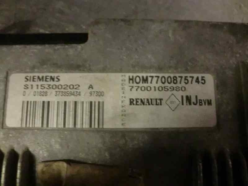 Recambio de centralita motor uce para renault megane i fase 2 classic (la..) 1.6 referencia OEM IAM S115300202A 220 