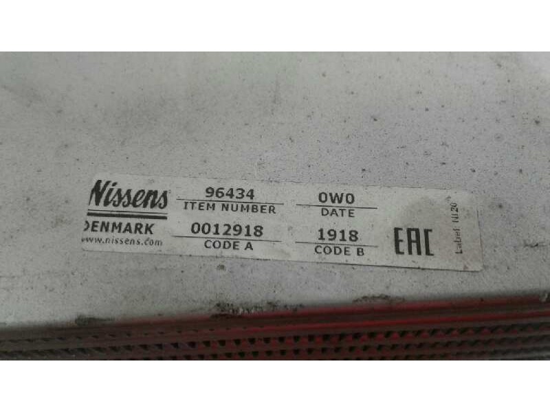 Recambio de intercooler para mercedes clase e (w211) berlina e 320 cdi (211.022) referencia OEM IAM 2115002602  