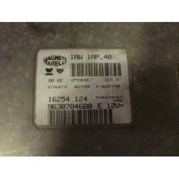 Recambio de centralita motor uce para peugeot 106 (s2) 1.4 referencia OEM IAM 9630784680 16254124 IAW1AP40