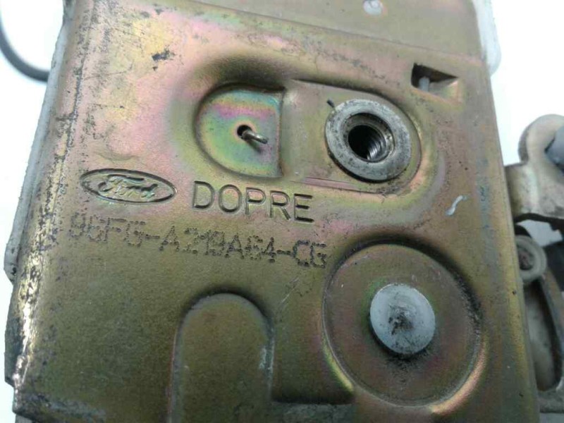 Recambio de cerradura puerta delantera derecha para ford fiesta berlina (dx) básico referencia OEM IAM 9SFGA219A64CG  